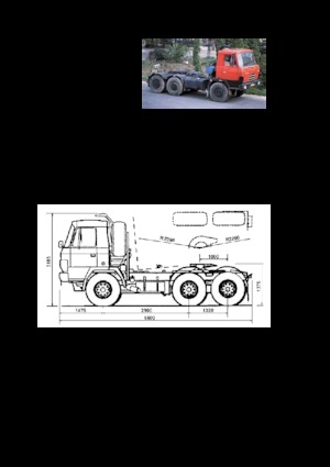 Ciągniki siodłowe ze sztywnym podwoziem Tatra 815 NTH 6x6