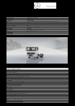 Ciągniki siodłowe ze sztywnym podwoziem Mercedes-Benz Atego 1218 K 4x2