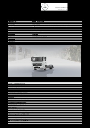 Ciągniki siodłowe ze sztywnym podwoziem Mercedes-Benz Atego 1530 L 4x2