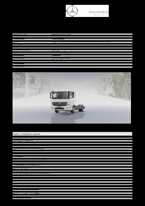 Ciągniki siodłowe ze sztywnym podwoziem Mercedes-Benz Atego 716 L 4x2