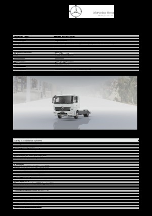 Ciągniki siodłowe ze sztywnym podwoziem Mercedes-Benz Atego 916 L 4x2