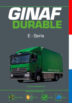 Ciągniki siodłowe ze sztywnym podwoziem Ginaf E2119