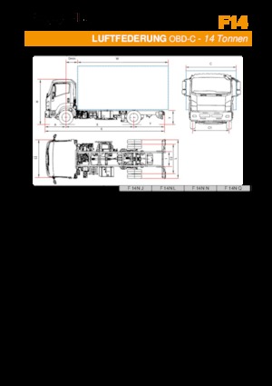 Ciągniki siodłowe ze sztywnym podwoziem Isuzu F14N Q