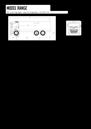 Ciągniki siodłowe ze sztywnym podwoziem Volvo Trucks FM11.330 6x2 Tag Rigid