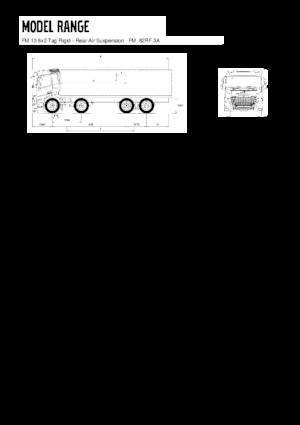 Ciągniki siodłowe ze sztywnym podwoziem Volvo Trucks FM13.420 8x2 Tag Rigid