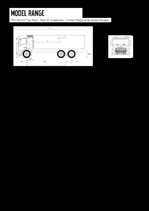 Ciągniki siodłowe ze sztywnym podwoziem Volvo Trucks FM420 LNG 6x2 Tag Rigid