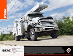 Ciągniki siodłowe ze sztywnym podwoziem International HV513 113 Crew Cab International A26