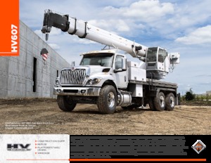 Ciągniki siodłowe ze sztywnym podwoziem International HV607 107 Crew Cab Cummins L9