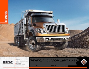 Ciągniki siodłowe ze sztywnym podwoziem International HV613 113 Regular Cab International A26