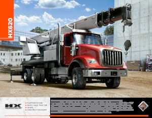 Ciągniki siodłowe ze sztywnym podwoziem International HX620 119 Day Cab Cummins ISX15