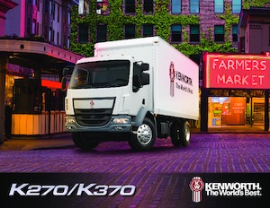 Ciągniki siodłowe ze sztywnym podwoziem Kenworth K270 Day Cab PX-7 4x2
