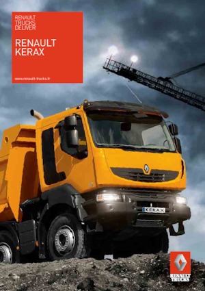 Ciągniki siodłowe ze sztywnym podwoziem Renault KERAX 380.35 6x6 PMR HEAVY E3