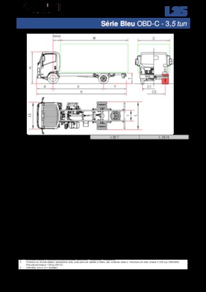Ciągniki siodłowe ze sztywnym podwoziem Isuzu L35 F