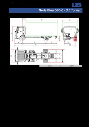 Ciągniki siodłowe ze sztywnym podwoziem Isuzu L35 F