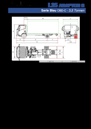 Ciągniki siodłowe ze sztywnym podwoziem Isuzu L35 F S