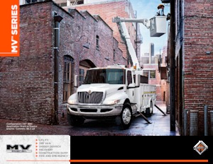 Ciągniki siodłowe ze sztywnym podwoziem International MV60H 107 Day Cab Cummins L9