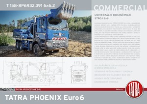 Ciągniki siodłowe ze sztywnym podwoziem Tatra T 158-8P6R32.391