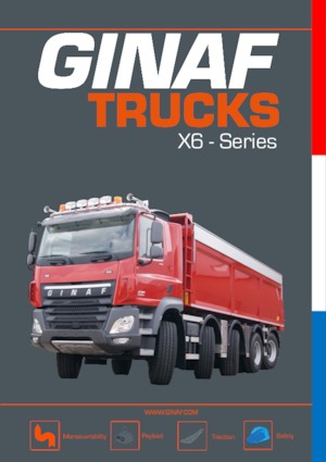 Ciągniki siodłowe ze sztywnym podwoziem Ginaf X6 4344 TS