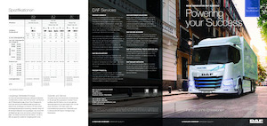 Ciągniki siodłowe ze sztywnym podwoziem DAF XF 350 FAN Electric