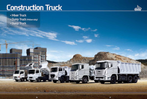 Ciągniki siodłowe ze sztywnym podwoziem Hyundai Commercial Vehicles XCIENT 6x4 15m3 D6CB3H