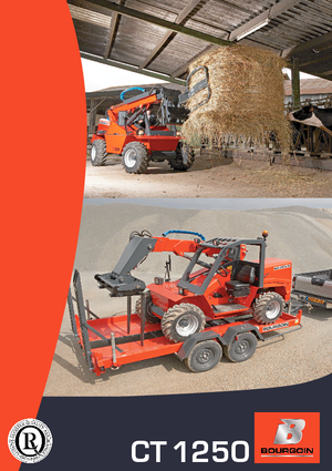 Ładowarki teleskopowe Manufarm CT 1250