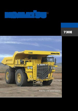 Wywrotka tylnozsypowa Komatsu 730E