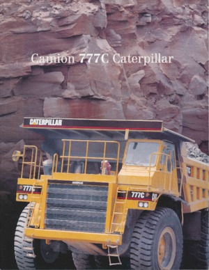 Wywrotka tylnozsypowa Caterpillar 777 C