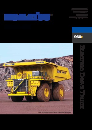 Wywrotka tylnozsypowa Komatsu 960E-2K