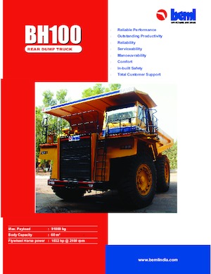 Wywrotka tylnozsypowa Beml BH100