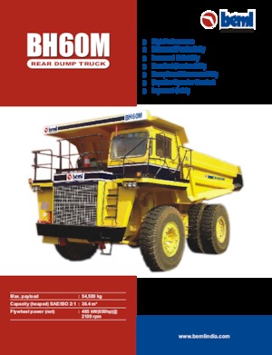 Wywrotka tylnozsypowa Beml BH60M