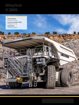 Wywrotka tylnozsypowa Liebherr T 264