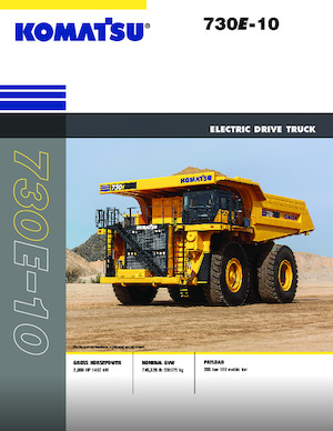 Wywrotka tylnozsypowa Komatsu 730E-10