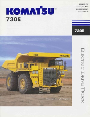 Wywrotka tylnozsypowa Komatsu 730E