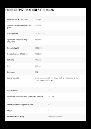 Wywrotka tylnozsypowa Caterpillar 794 AC