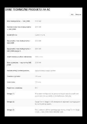 Wywrotka tylnozsypowa Caterpillar 794 AC