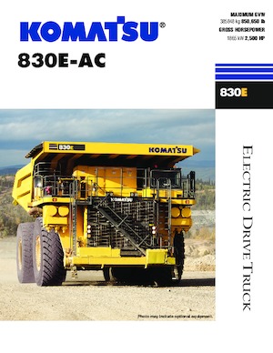 Wywrotka tylnozsypowa Komatsu 830E-AC