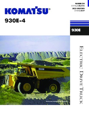 Wywrotka tylnozsypowa Komatsu 930-E4