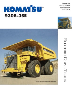 Wywrotka tylnozsypowa Komatsu 930E-3SE