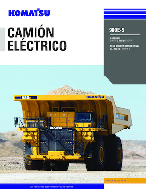 Wywrotka tylnozsypowa Komatsu 980E-5