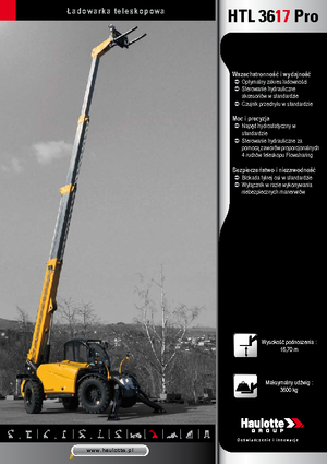Ładowarki teleskopowe Haulotte HTL3617