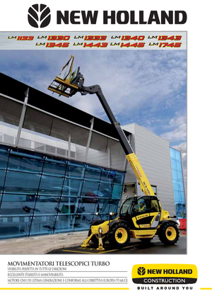 Ładowarki teleskopowe New Holland LM 1333 turbo