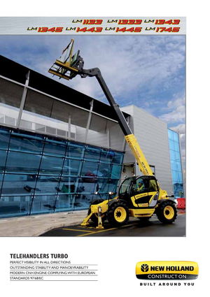 Ładowarki teleskopowe New Holland LM 1333 turbo