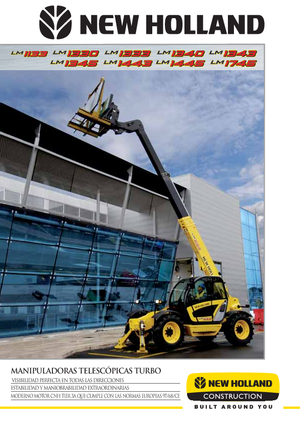 Ładowarki teleskopowe New Holland LM 1333 turbo