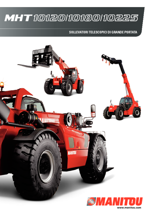 Ładowarki teleskopowe Manitou MHT 10180