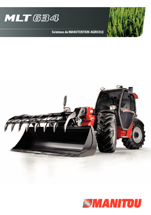 Ładowarki teleskopowe Manitou MLT 634-120  LSU