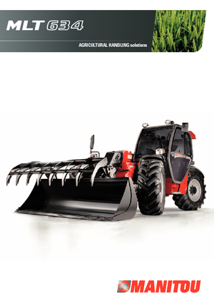 Ładowarki teleskopowe Manitou MLT 634-120  LSU
