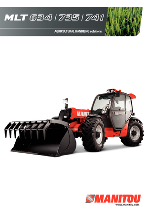 Ładowarki teleskopowe Manitou MLT 634-120  LSU PS