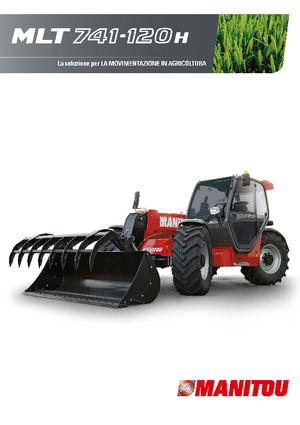 Ładowarki teleskopowe Manitou MLT 741-120 H LSU