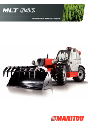Ładowarki teleskopowe Manitou MLT 840-137 PS