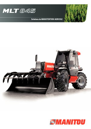 Ładowarki teleskopowe Manitou MLT 845-120 LSU